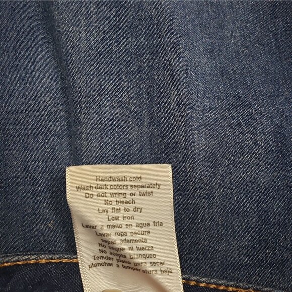 Judy Blue Skinny Fit Jeans Womens 20W High Rise Dark Wash - Picture 12 of 12